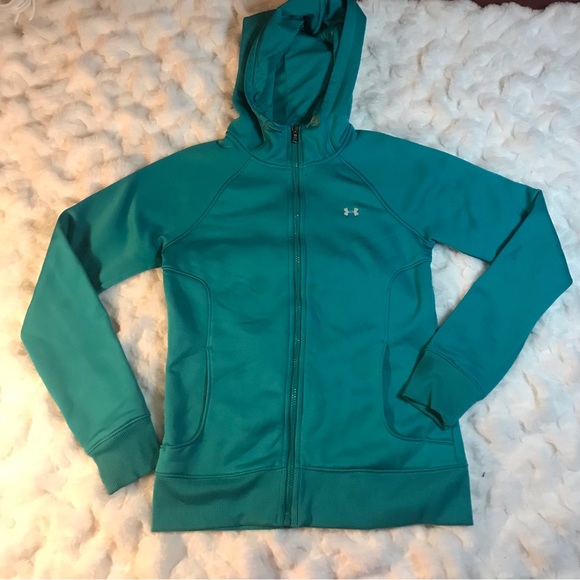 Under Armor Women’s Jacket Blue Zip Up | Size - Small - Picture 2 of 10